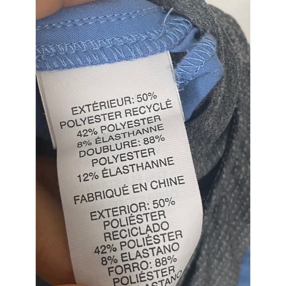 Vuori Clementine Short Elastic Waist Running Jogging Blue Size M Flaw - Picture 4 of 11